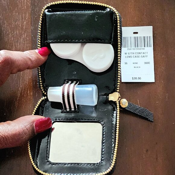 Henri Bendel West 57th Leather Contact Lens Case - Picture 6 of 8